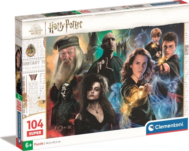 CLEMENTONI Puzzle Harry Potter 104 dílků