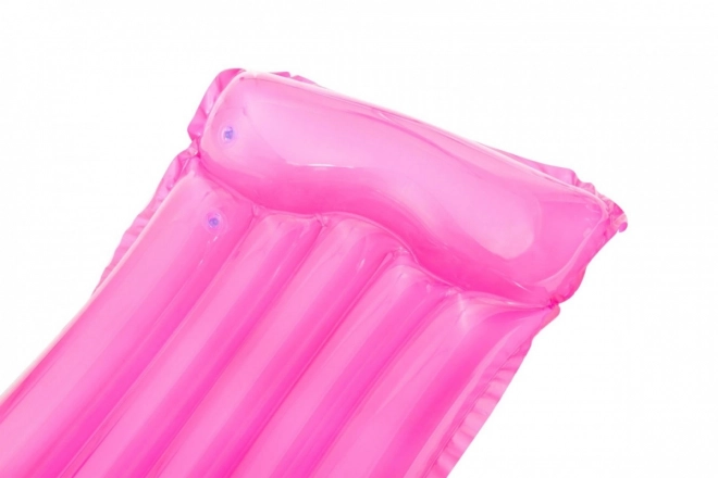 Barevná plážová matrace Transparentní 183 x 76 cm BESTWAY Pink