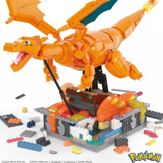 Mega Construx Mega Pokémon stavebnice mechanický Charizard