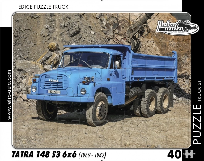 Puzzle Retro Auta Tatra 148 S3 6x6