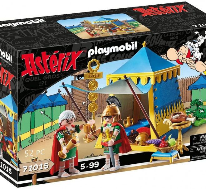 Sada figurek Asterix 71015 Velitelský stan s generály