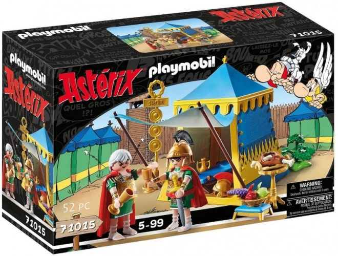 Sada figurek Asterix 71015 Velitelský stan s generály