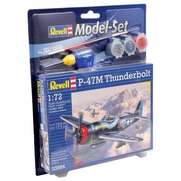 REVELL modelová sada P-47 M Thunderbolt