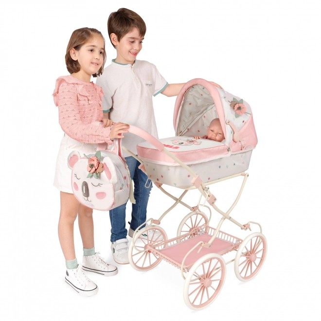 DeCuevas 80079 Skládací kočárek pro panenky s batůžkem KOALA 2024 - 81 cm