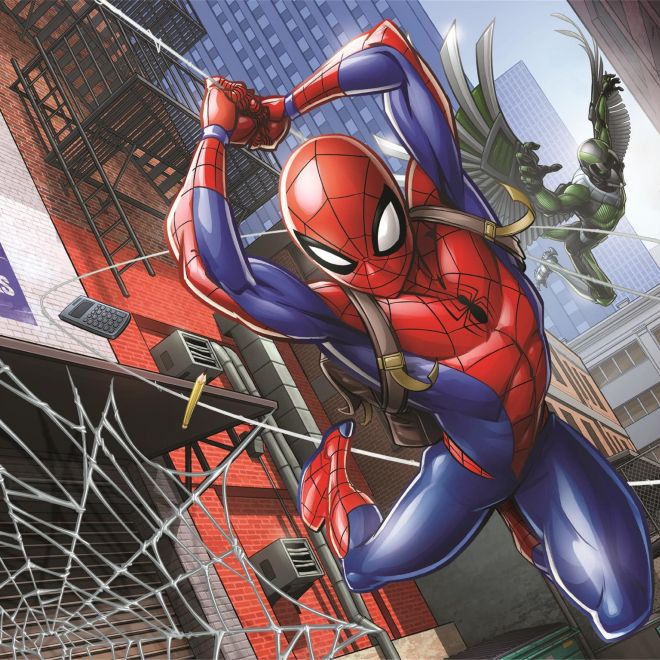 CLEMENTONI Puzzle Spiderman 3x48 dílků