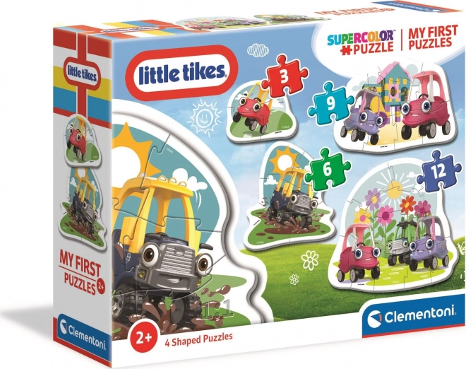 CLEMENTONI Moje první puzzle Little Tikes 4v1 (3,6,9,12 dílků)