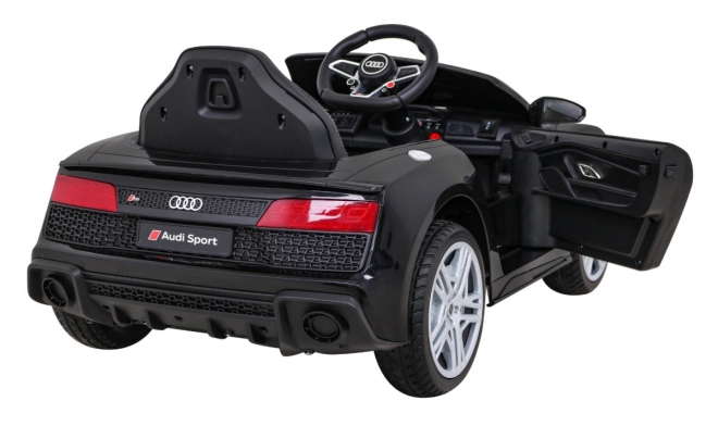 Audi R8 LIFT Autíčko na baterie černé + dálkové ovládání + EVA kola + MP3 + LED dioda