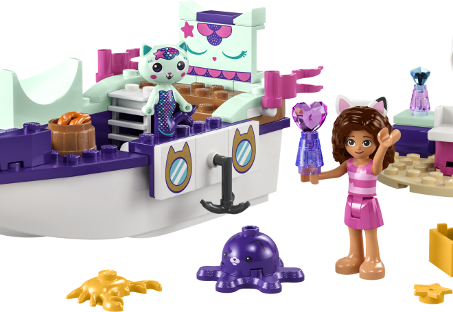 LEGO® Gabby's Dollhouse™ 10786 Gábi a Rybočka na luxusní lod