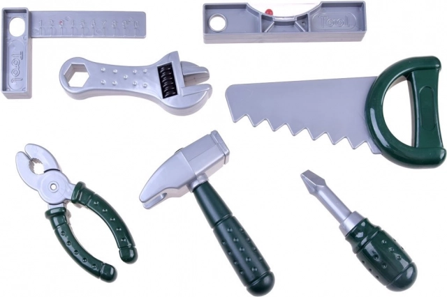 DIY Dětská sada nářadí v batůžku pro malého kutila - 19ks
