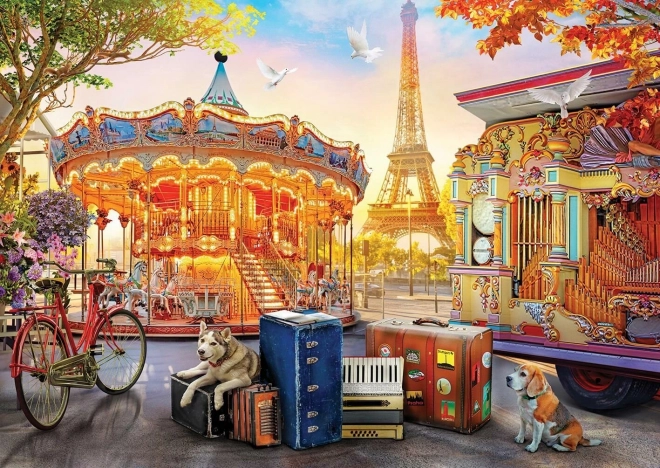 Puzzle Lunapark v Paříži 2000 dílků