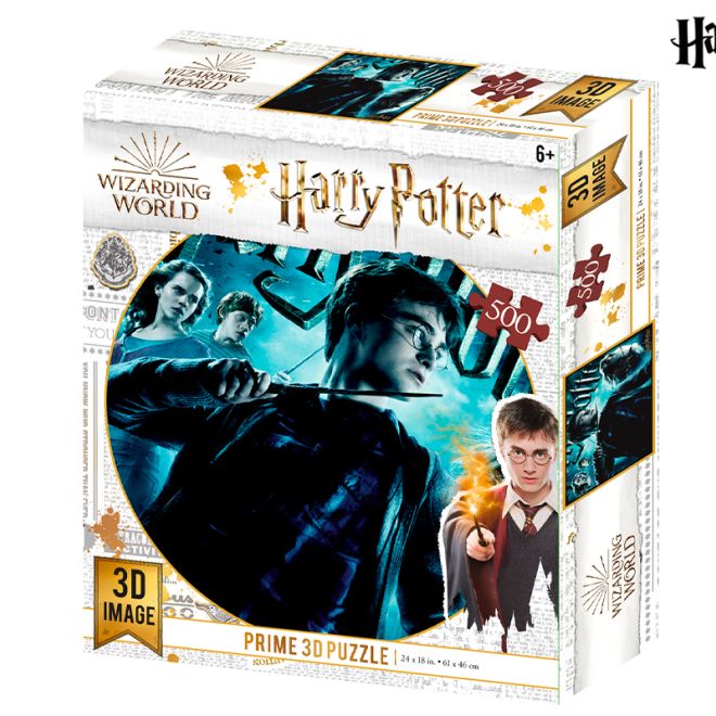 3D puzzle Harry Potter-HarryPotter 500ks
