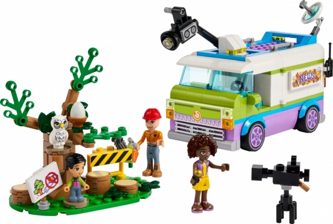 LEGO® Friends 41749 Novinářská dodávka