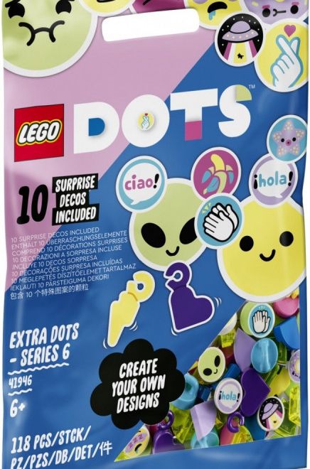 LEGO Dots 41946 DOTS doplňky – 6. série