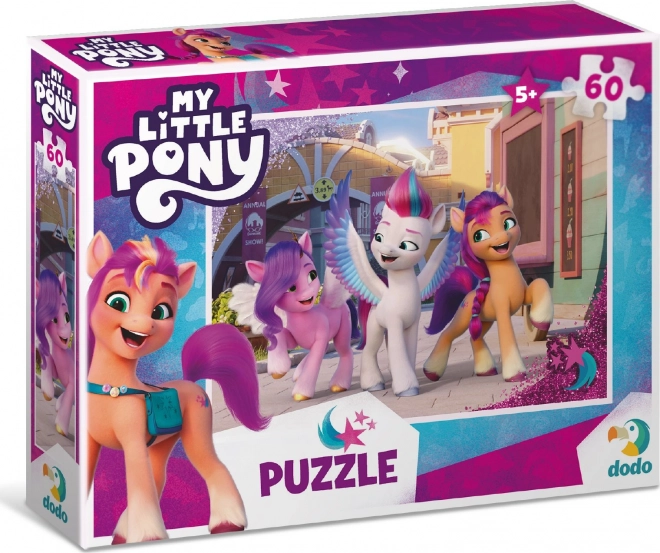 Puzzle My Little Pony ve městě