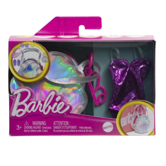 Barbie módní set s batůžkem a doplňky