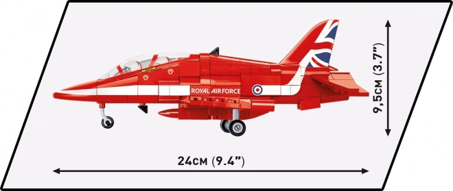 Ozbrojené síly BAe Hawk T1 Red Arrows 389 cihel