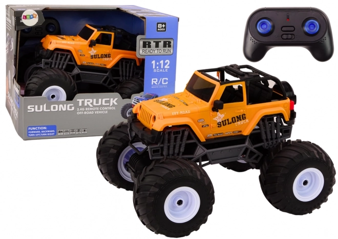 2.4G RC terénní auto 1:12 oranžové