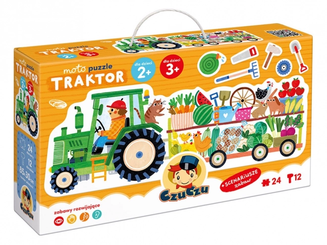 Moto puzzle - Traktor