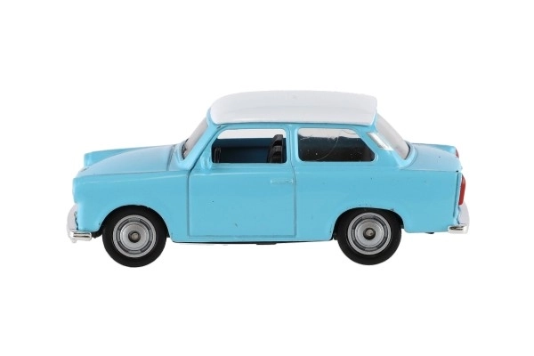 Auto Welly Trabant 1:60 kov 7cm volný chod v krabičce