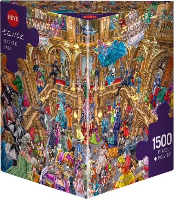 HEYE Puzzle Ples v maskách 1500 dílků