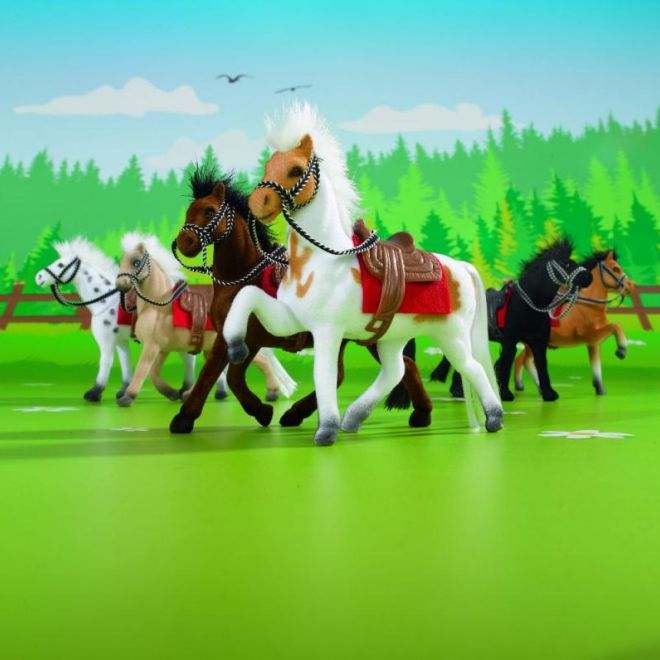 Kůň Beauty Pferde 11 cm – Béžový