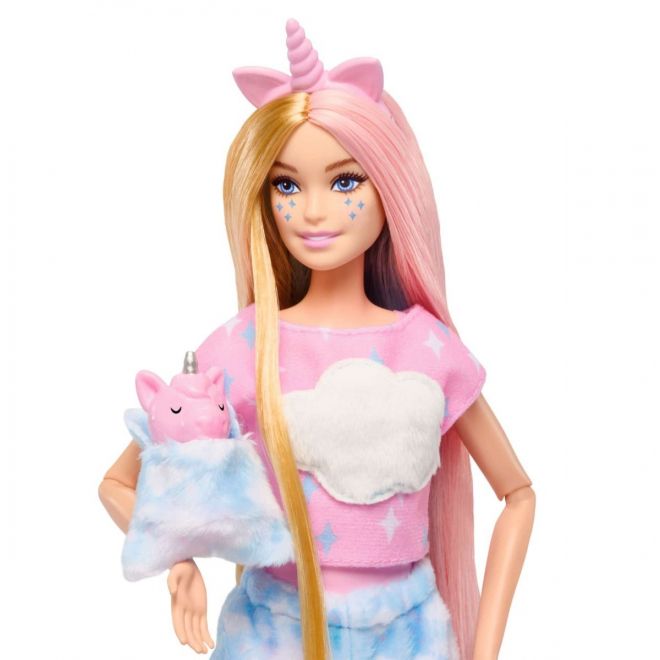 Dárková sada pro panenku Barbie Cutie Reveal Pyjama Party