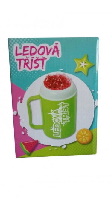 Výroba ledové tříště