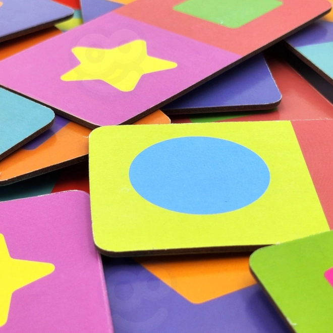Woopie vzdělávací hra doprava zvířata puzzle domino Montessori