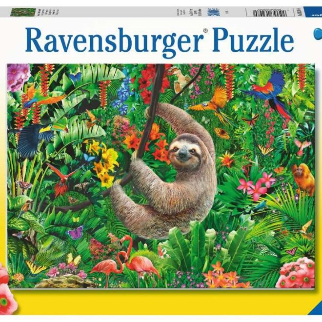 RAVENSBURGER Puzzle Roztomilý lenochod XXL 300 dílků
