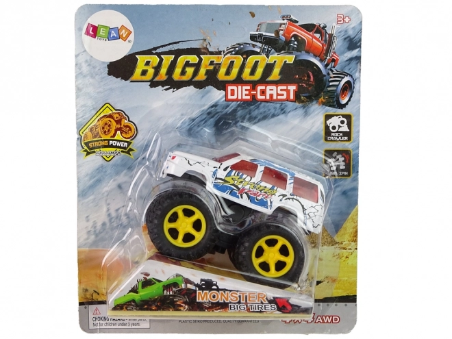 Monster Truck Big Foot gumové pneumatiky rampa