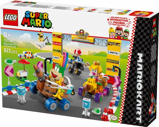 Lego Super Mario: Mario Kart Baby Peach a Grand Prix