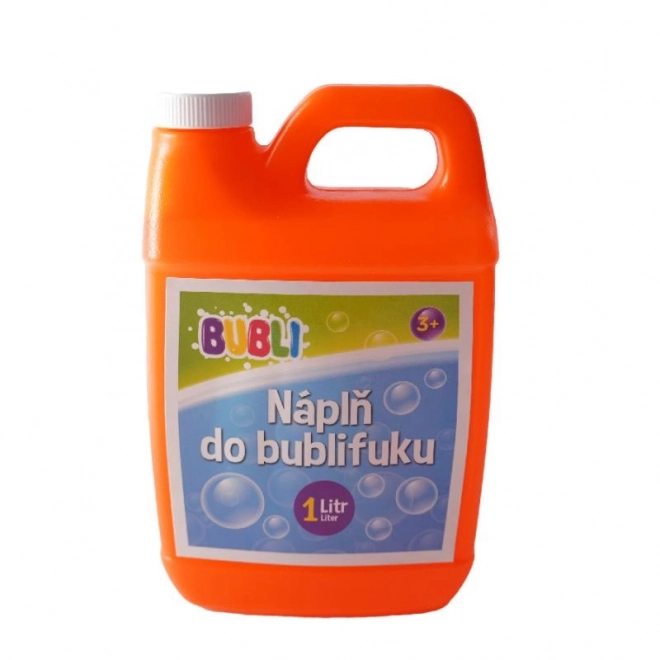 BUBLI Náhradní náplň do bublifuku, 1L