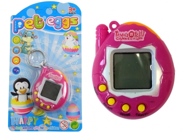 Tamagotchi Pink Elektronická hra s domácími mazlíčky