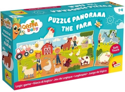 Carotina Baby Puzzle Panorama - Farma