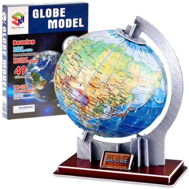 Globus 3D Puzzle - Vzdělávací Skládačka