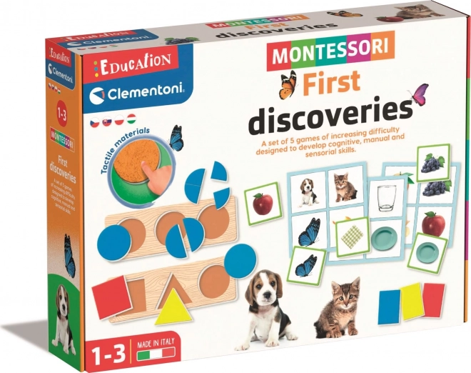 CLEMENTONI Sada Montessori: První objevy