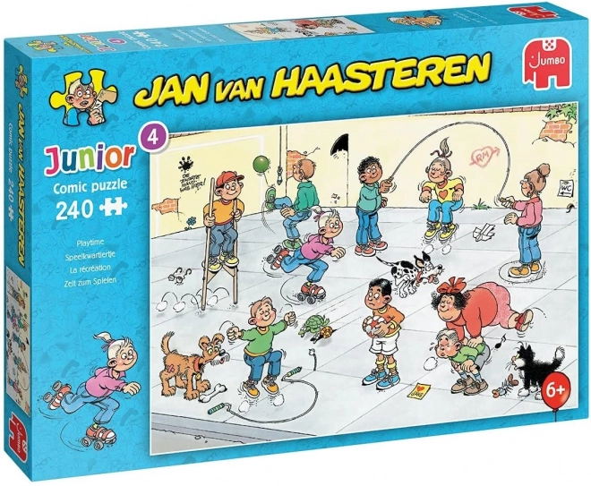 JUMBO Puzzle JvH Junior 4: Čas na hraní 240 dílků