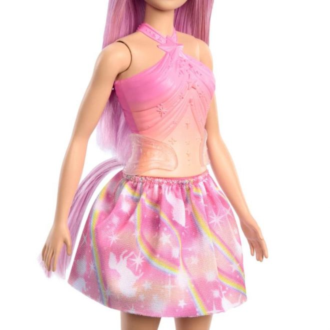 Panenka Barbie Jednorožec, růžový obleček