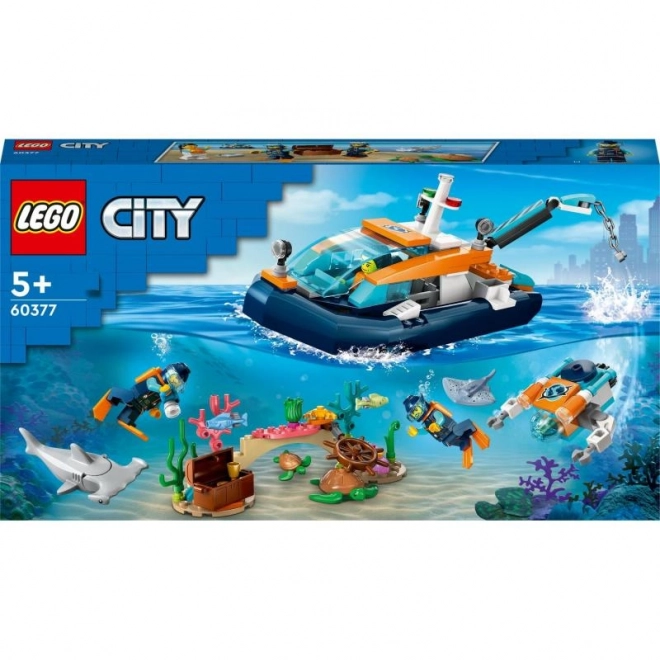 Lego City 60377 Potápěčský člun Explorer