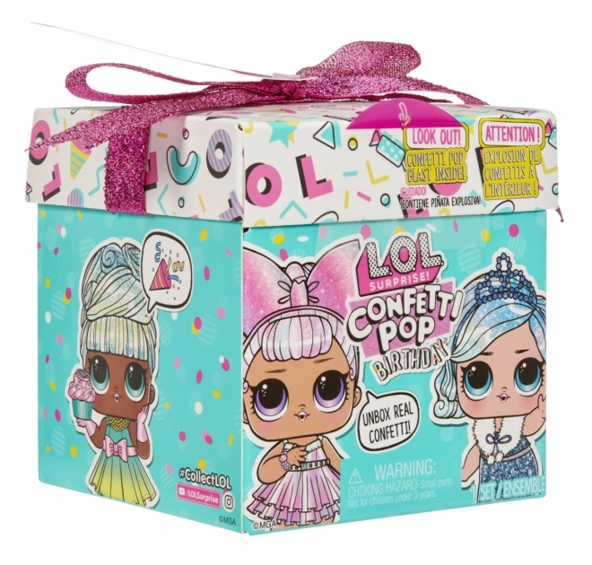 L.O.L. Surprise Confetti Pop Narozeninová panenka 1 ks