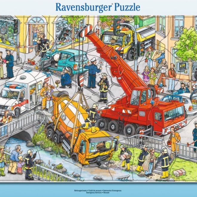 RAVENSBURGER Puzzle Záchranná akce 39 dílků