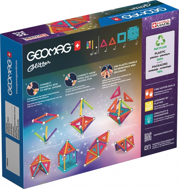 Geomag Glitter 35 dílků