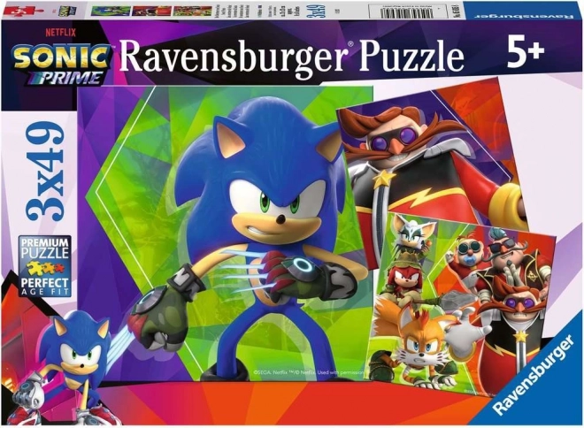 Puzzle Sonic Prime 3x49 dílků