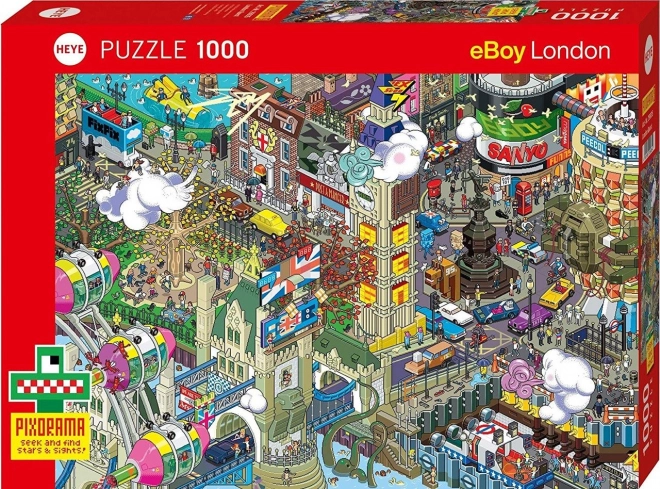 Puzzle 1000 prvků Londýn - Pixorama