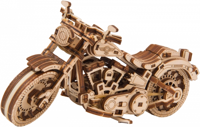 WOODEN CITY 3D puzzle Motocykl Cruiser V-Twin 168 dílů