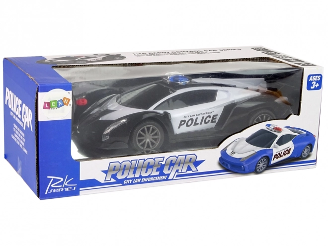 Policejní R/C závodní auto na dálkové ovládání + dobíjecí baterie