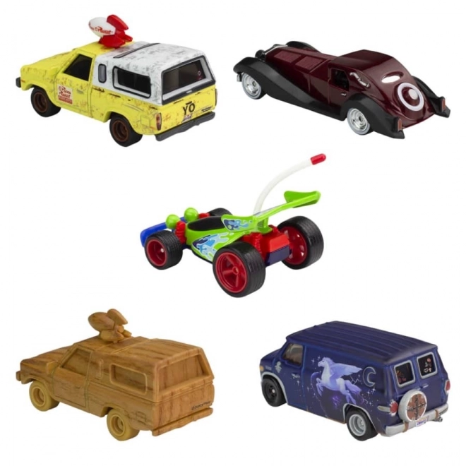 Hot Wheels Premium Disney 100th Anniversary sada 5 autíček