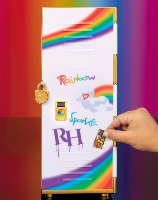 Školní skříňka Rainbow High stylová skříňka
