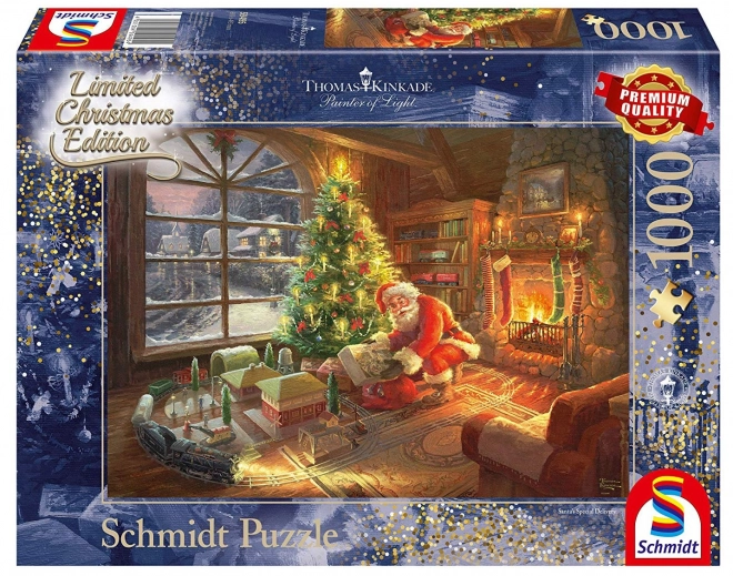 SCHMIDT Puzzle Santova nadílka 1000 dílků