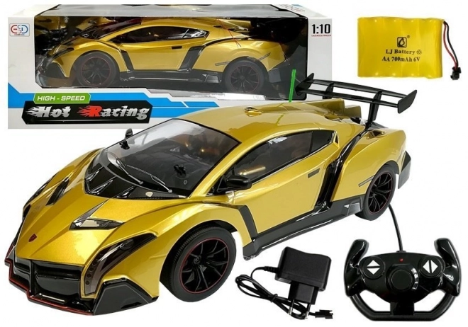 R/C závodní auto na dálkové ovládání 1:10 Gold